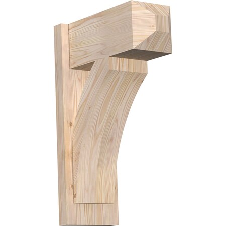 Ekena Millwork Thorton Craftsman Smooth Outlooker, Douglas Fir, 7 1/2"W x 16"D x 24"H OUT08X16X24THR04SDF